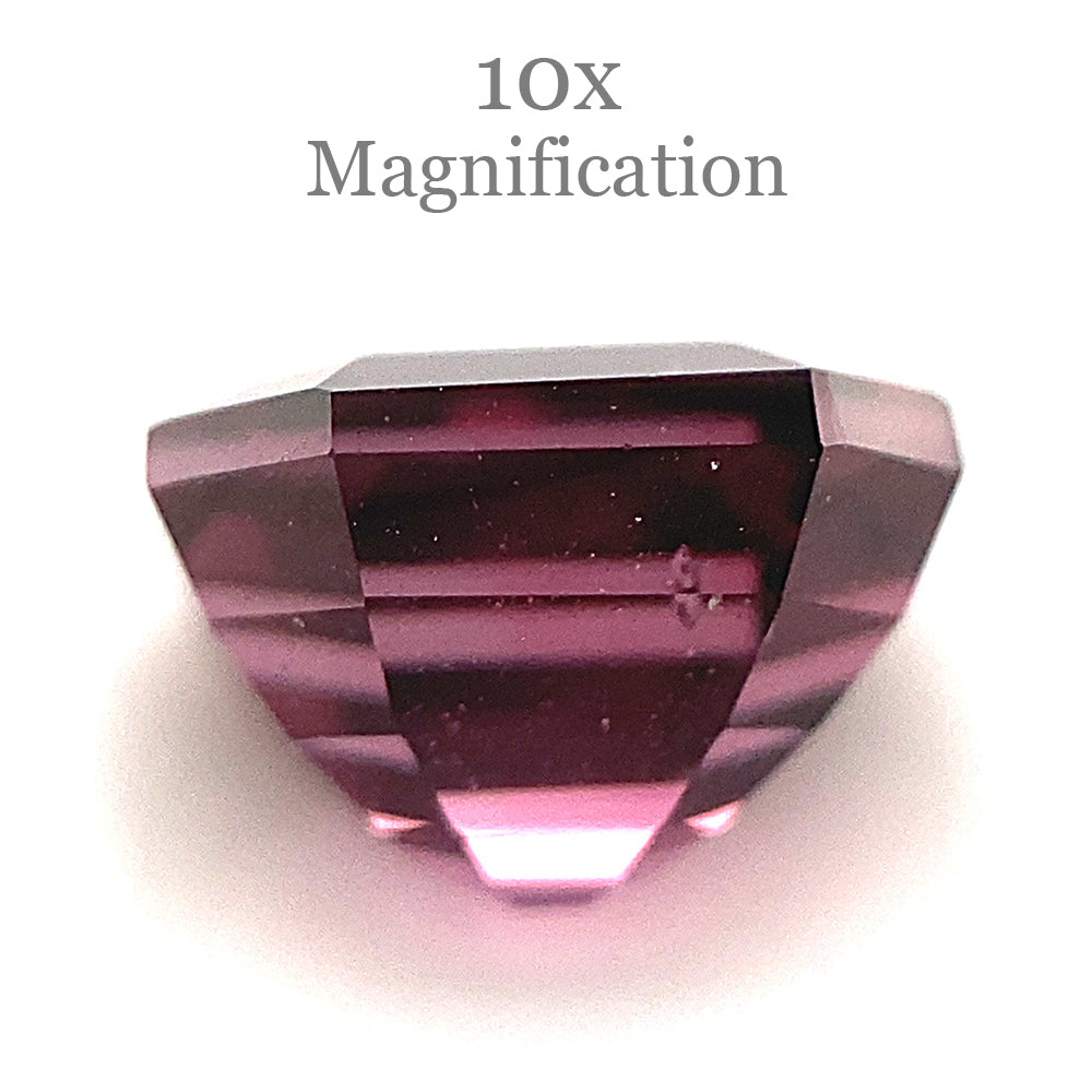 2.3ct Octagonal/Emerald Cut Purplish Pink Spinel GIA Certified Unheated - Skyjems Wholesale Gemstones