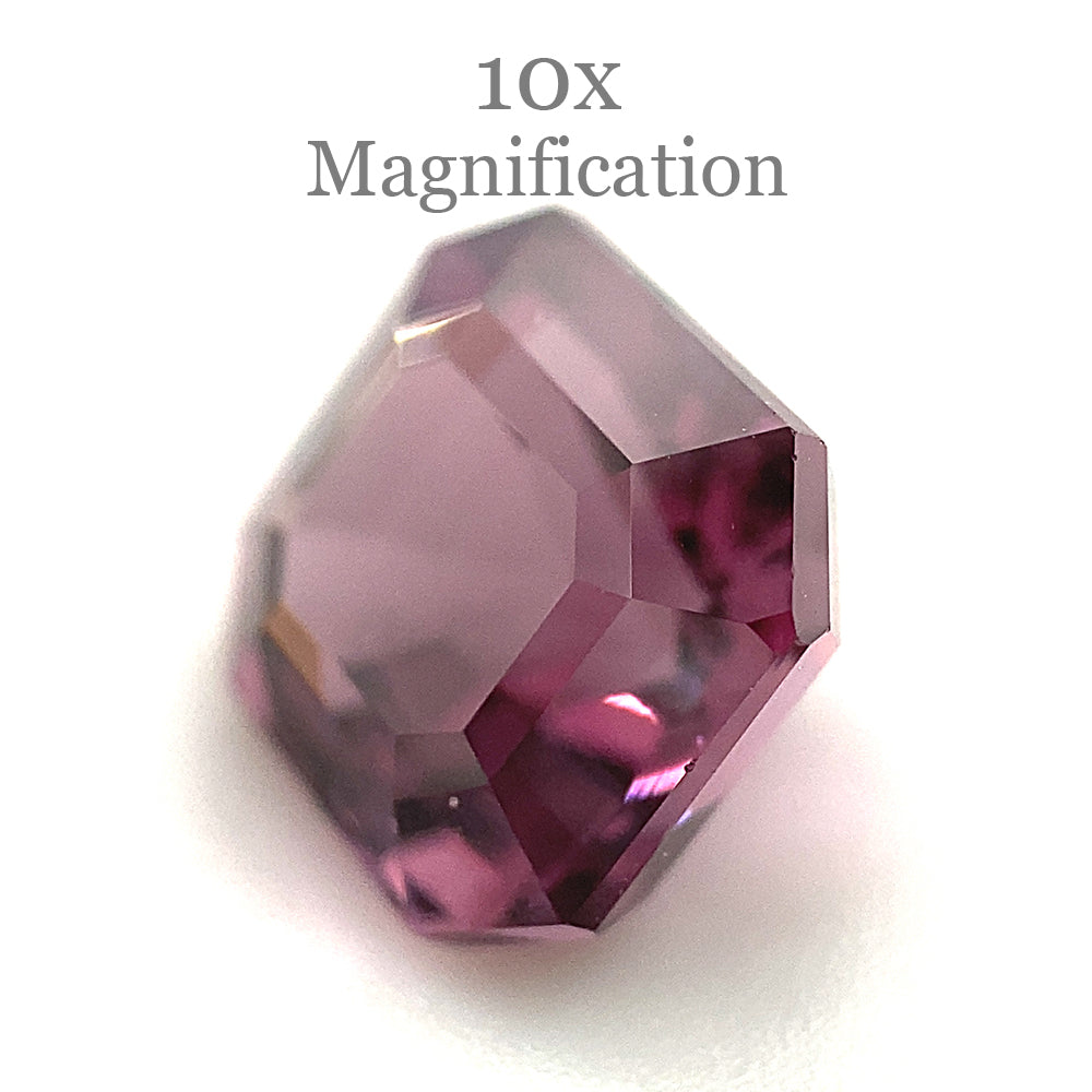 2.95ct Octagonal/Emerald Cut Pink-Purple Spinel GIA Certified Unheated - Skyjems Wholesale Gemstones
