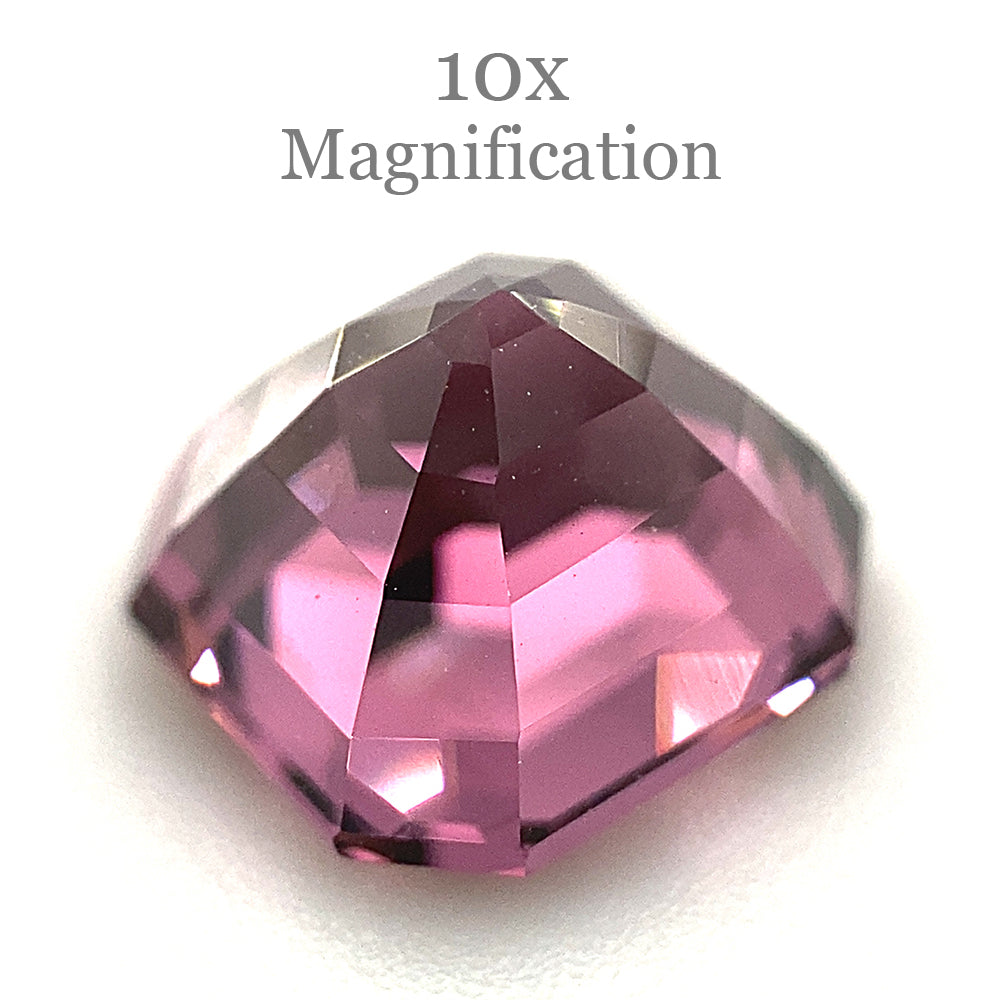 2.95ct Octagonal/Emerald Cut Pink-Purple Spinel GIA Certified Unheated - Skyjems Wholesale Gemstones