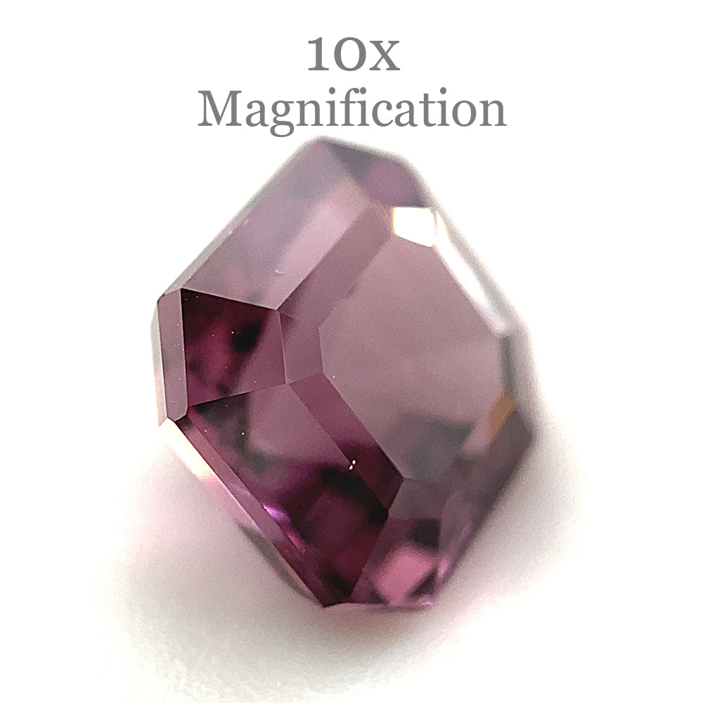 2.95ct Octagonal/Emerald Cut Pink-Purple Spinel GIA Certified Unheated - Skyjems Wholesale Gemstones
