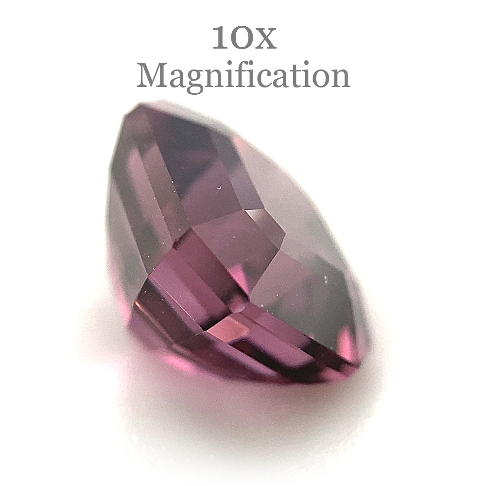 2.95ct Octagonal/Emerald Cut Pink-Purple Spinel GIA Certified Unheated - Skyjems Wholesale Gemstones