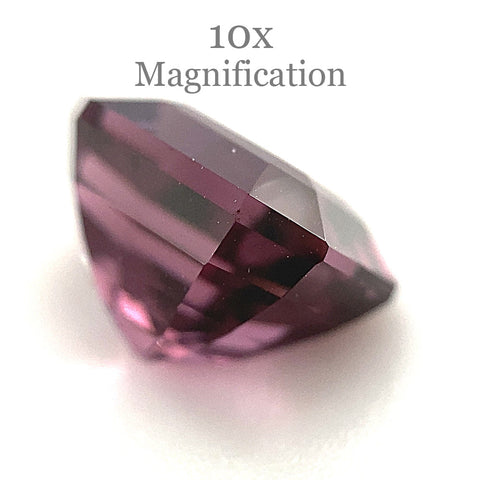 2.95ct Octagonal/Emerald Cut Pink-Purple Spinel GIA Certified Unheated