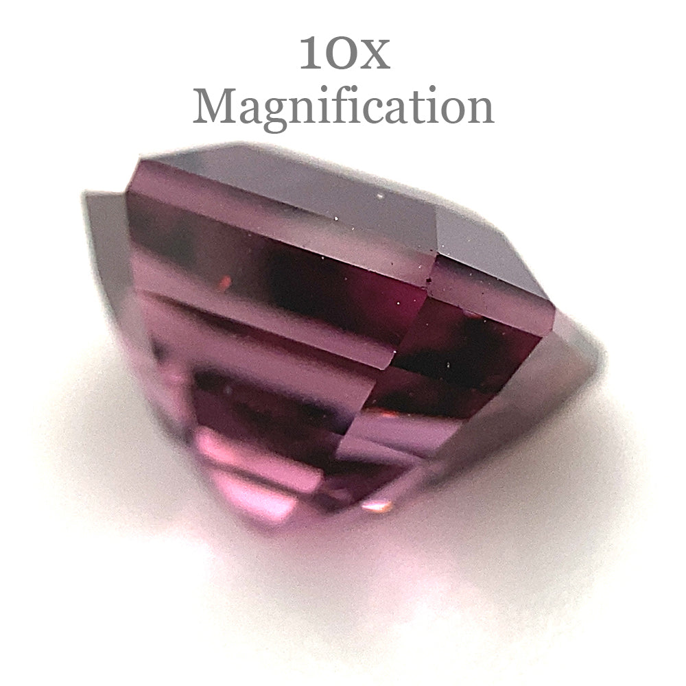 2.95ct Octagonal/Emerald Cut Pink-Purple Spinel GIA Certified Unheated - Skyjems Wholesale Gemstones