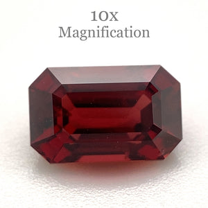 1.33ct Octagonal/Emerald Cut Orangy Red Spinel GIA Certified Burma (Myanmar) Unheated - Skyjems Wholesale Gemstones