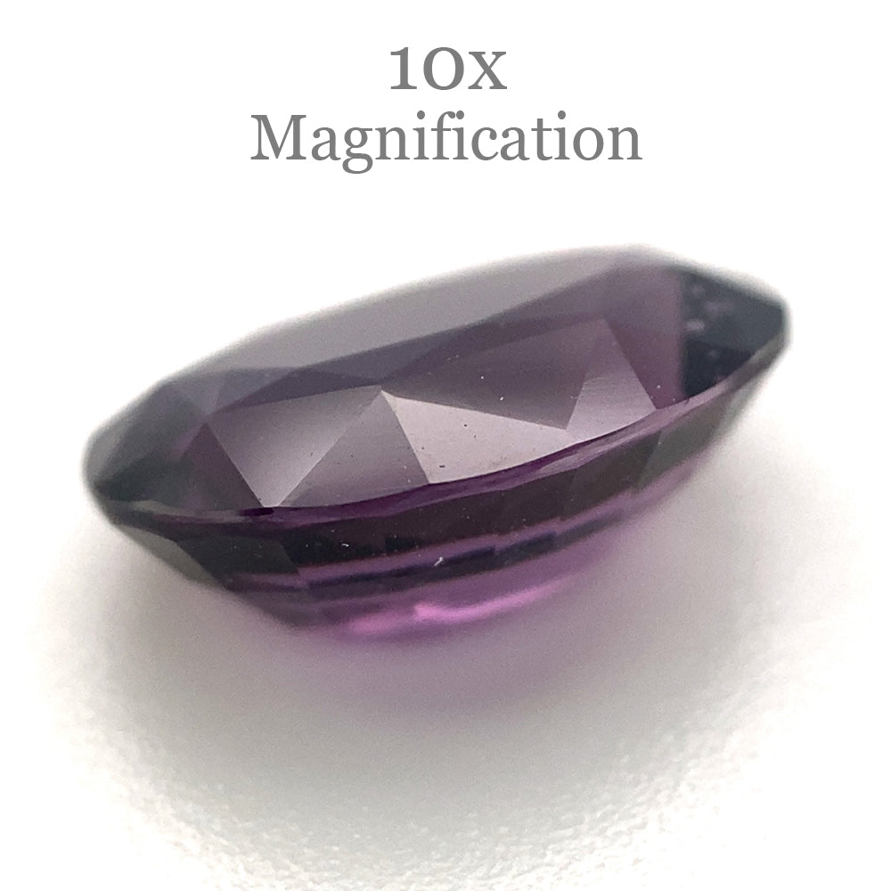 3ct Oval Purple Spinel GIA Certified Unheated - Skyjems Wholesale Gemstones