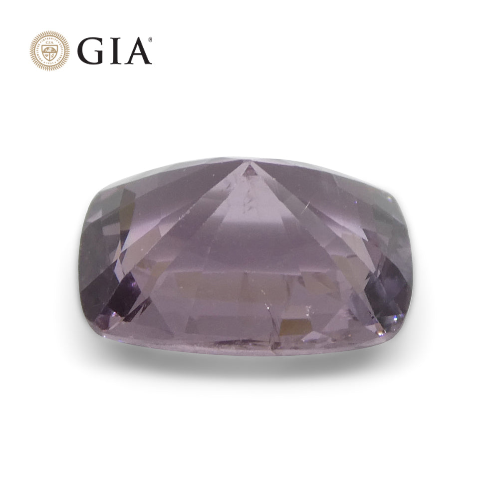 5.21ct Cushion Purple-Pink Spinel GIA Certified  Unheated - Skyjems Wholesale Gemstones