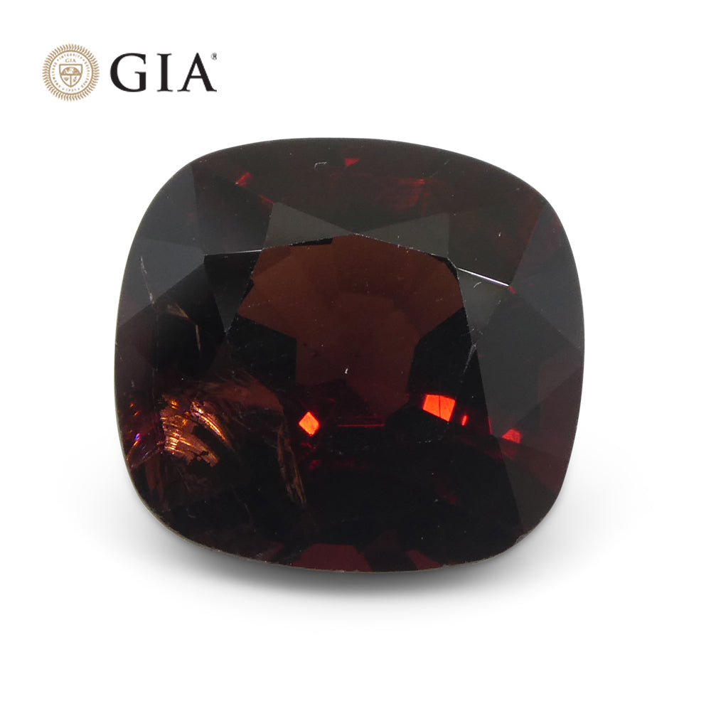 6.43ct Cushion Red Spinel GIA Certified Burma (Myanmar) Unheated - Skyjems Wholesale Gemstones