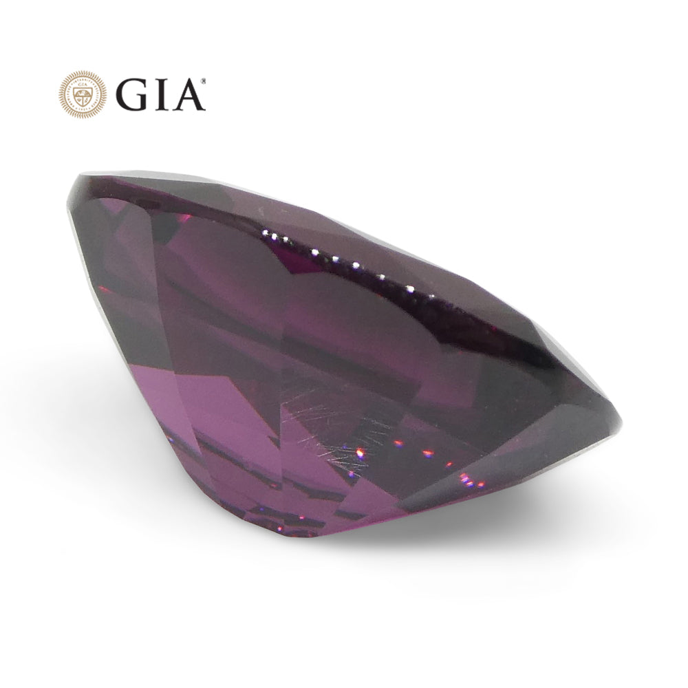 7.43ct Oval Red-Purple Spinel GIA Certified Unheated - Skyjems Wholesale Gemstones