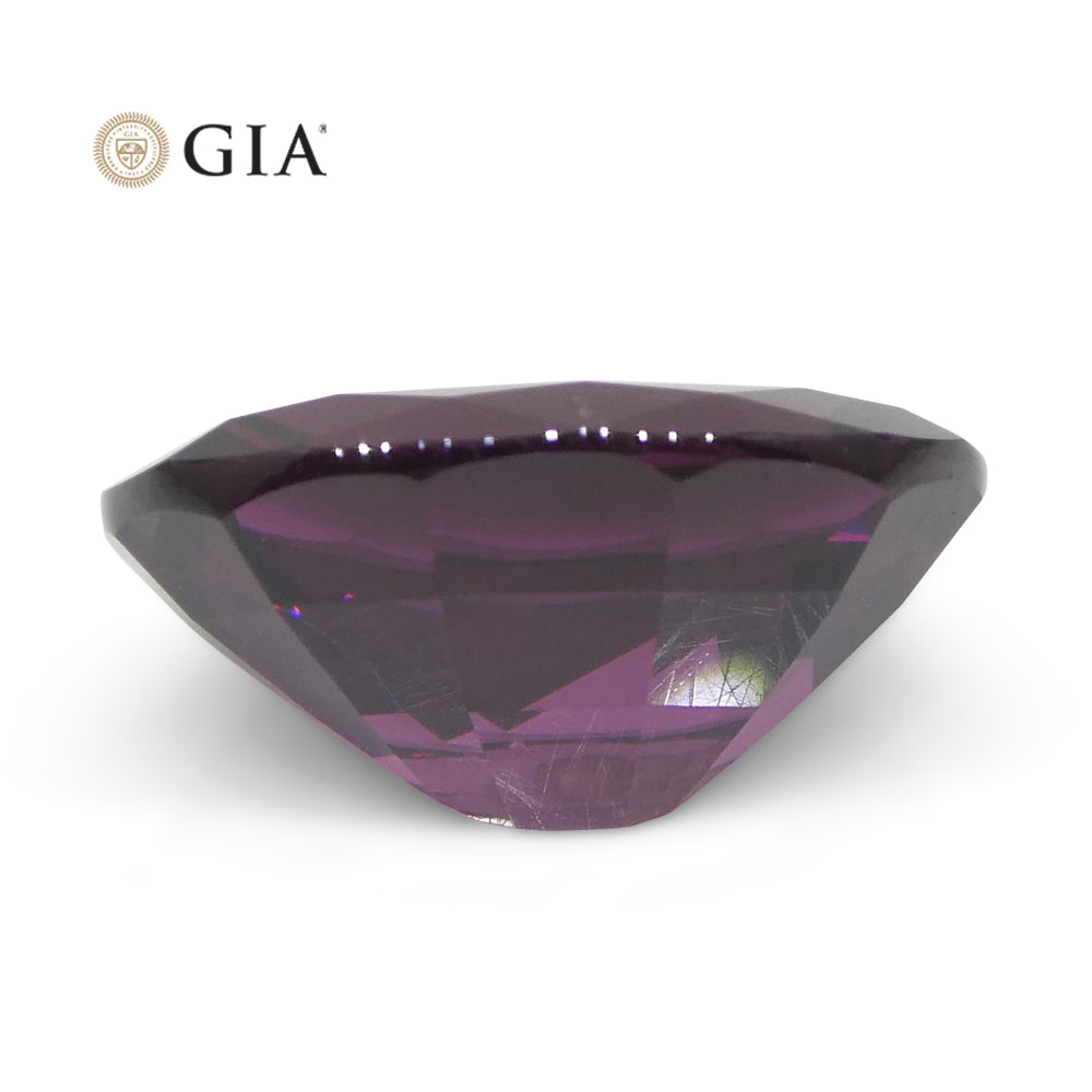 7.43ct Oval Red-Purple Spinel GIA Certified Unheated - Skyjems Wholesale Gemstones