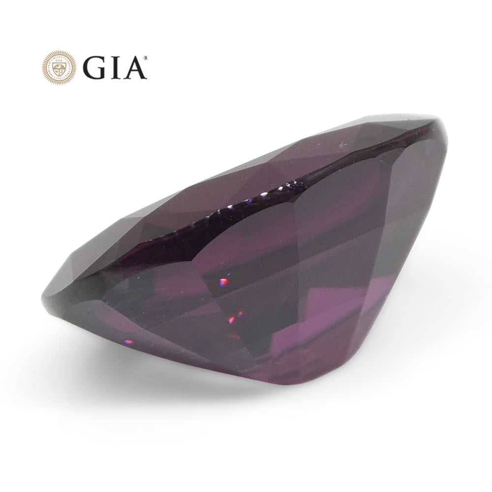 7.43ct Oval Red-Purple Spinel GIA Certified Unheated - Skyjems Wholesale Gemstones