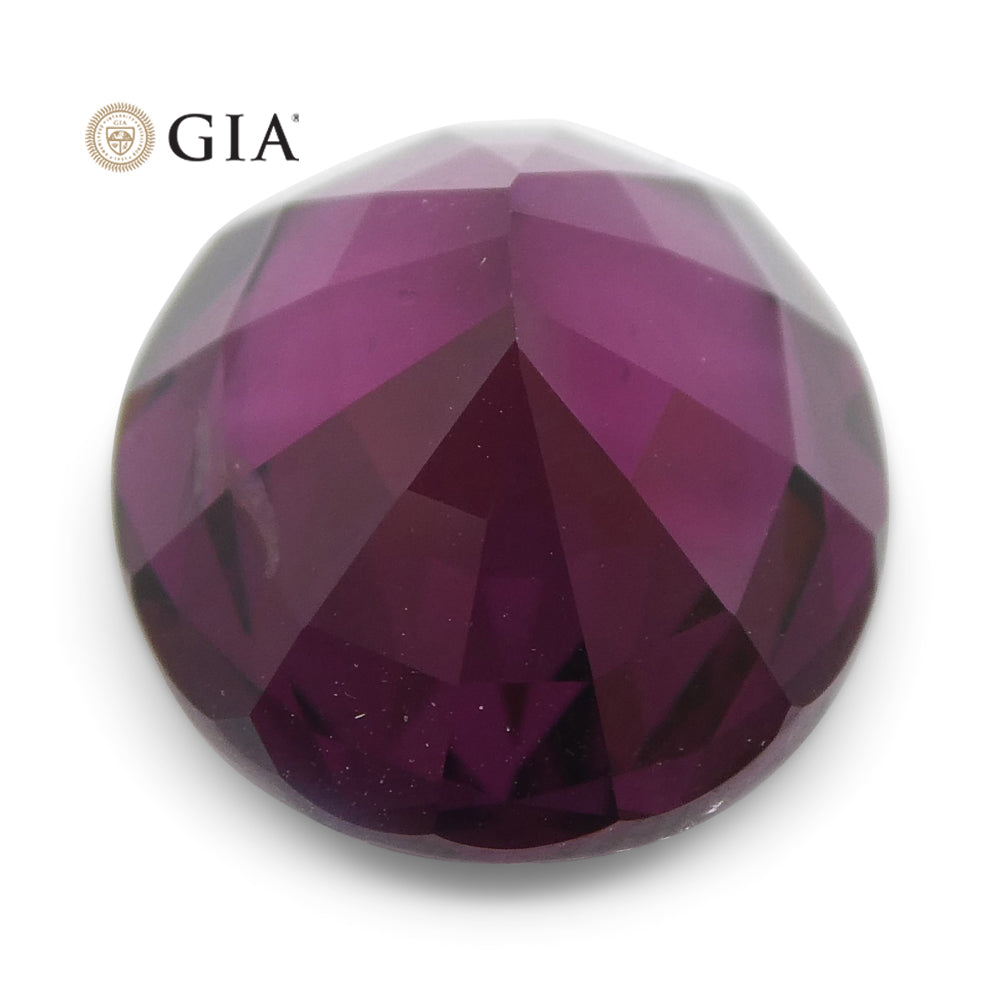 7.43ct Oval Red-Purple Spinel GIA Certified Unheated - Skyjems Wholesale Gemstones