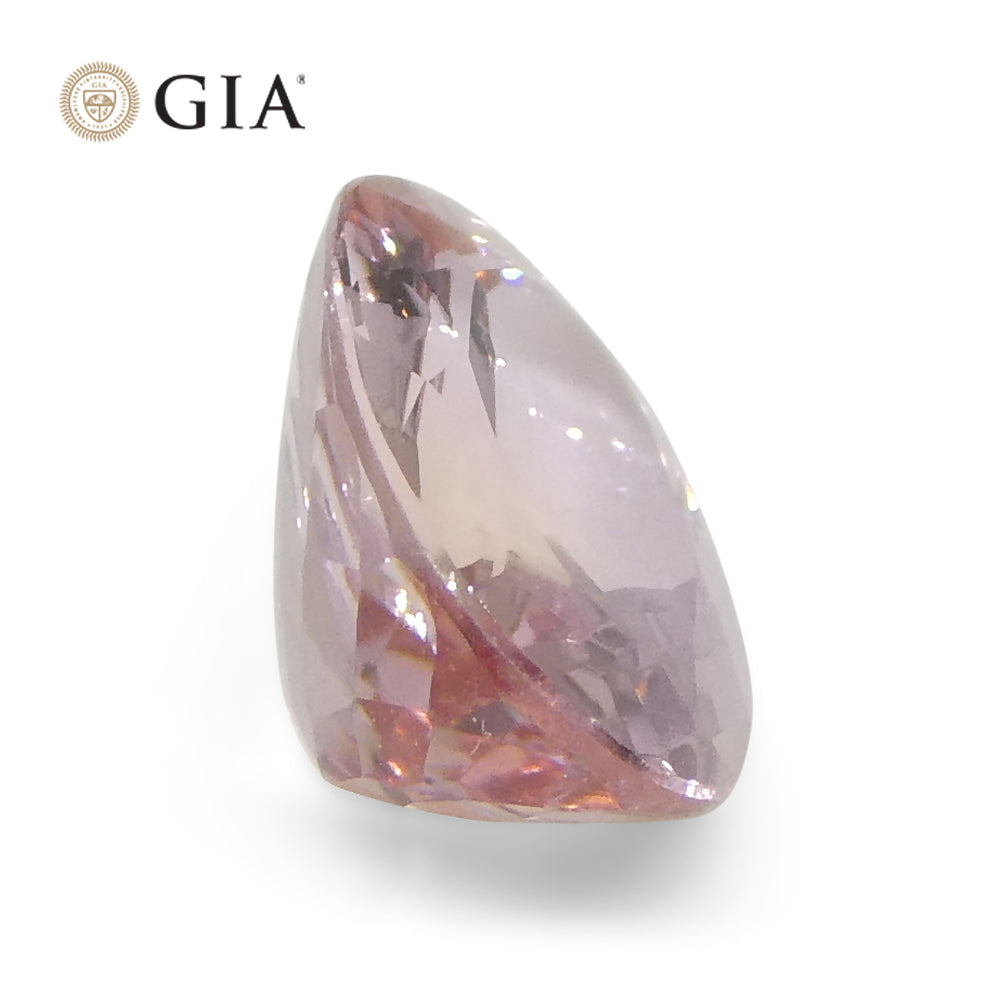 1.35ct Oval Orangy Pink Topaz GIA Certified - Skyjems Wholesale Gemstones