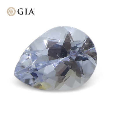1.2ct Pear Blue Paraiba Tourmaline GIA Certified Mozambique Unheated - Skyjems Wholesale Gemstones