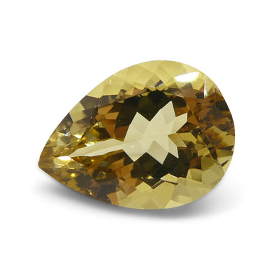 Heliodor 2.68 cts 11.14 x 8.16 x 5.57 Pear  Yellow  $220