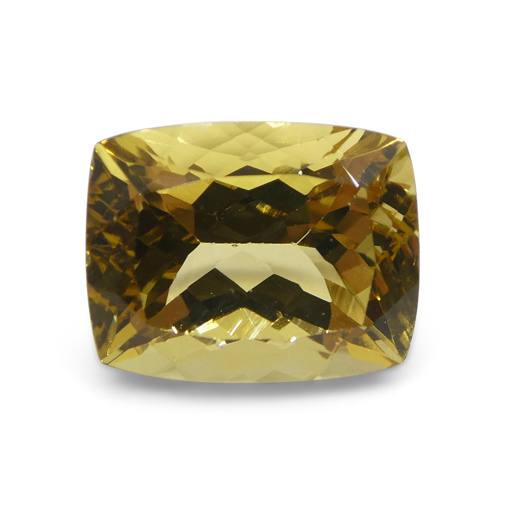 Heliodor 2.47 cts 9.20 x 7.18 x 5.45 Rectangular Cushion  Yellow  $200