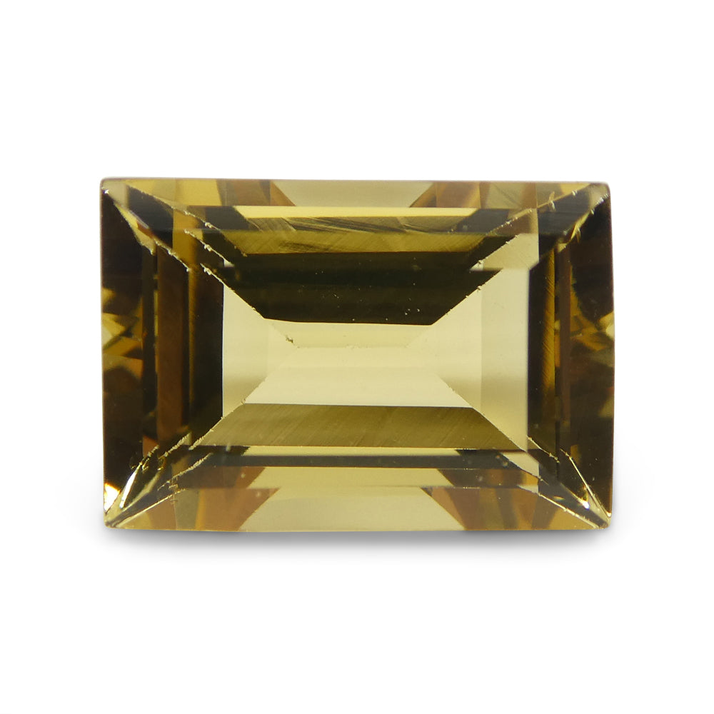 2.68ct Rectangle Yellow Heliodor from Brazil