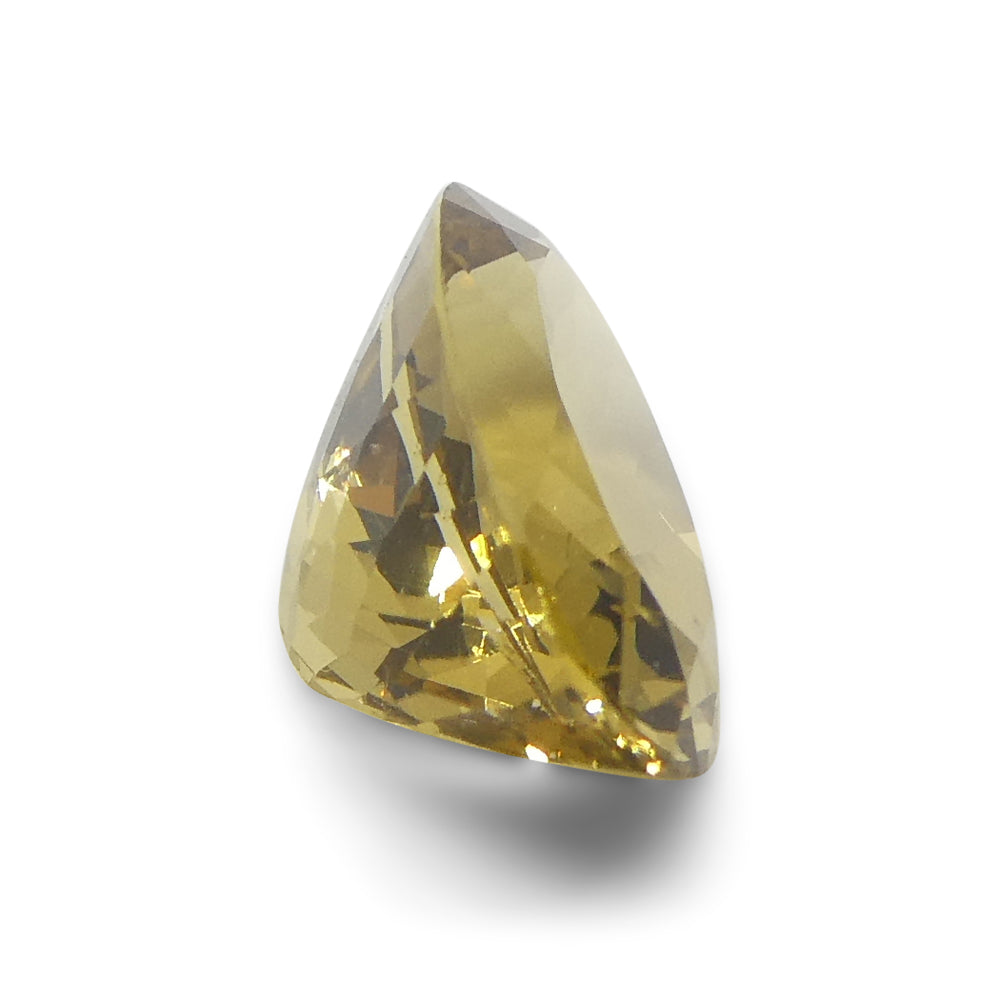 2.87ct Oval Yellow Heliodor from Brazil - Skyjems Wholesale Gemstones