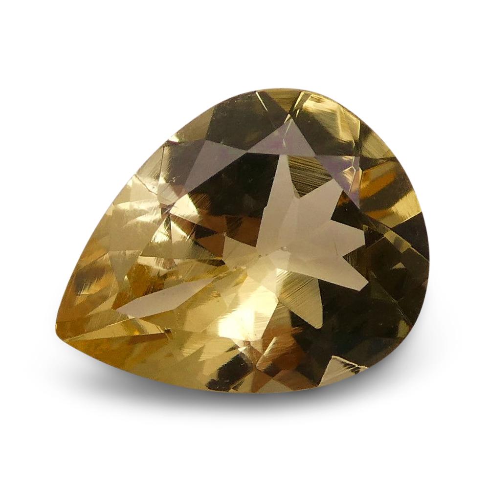 1.75 ct Pear Heliodor / Golden Beryl - Skyjems Wholesale Gemstones