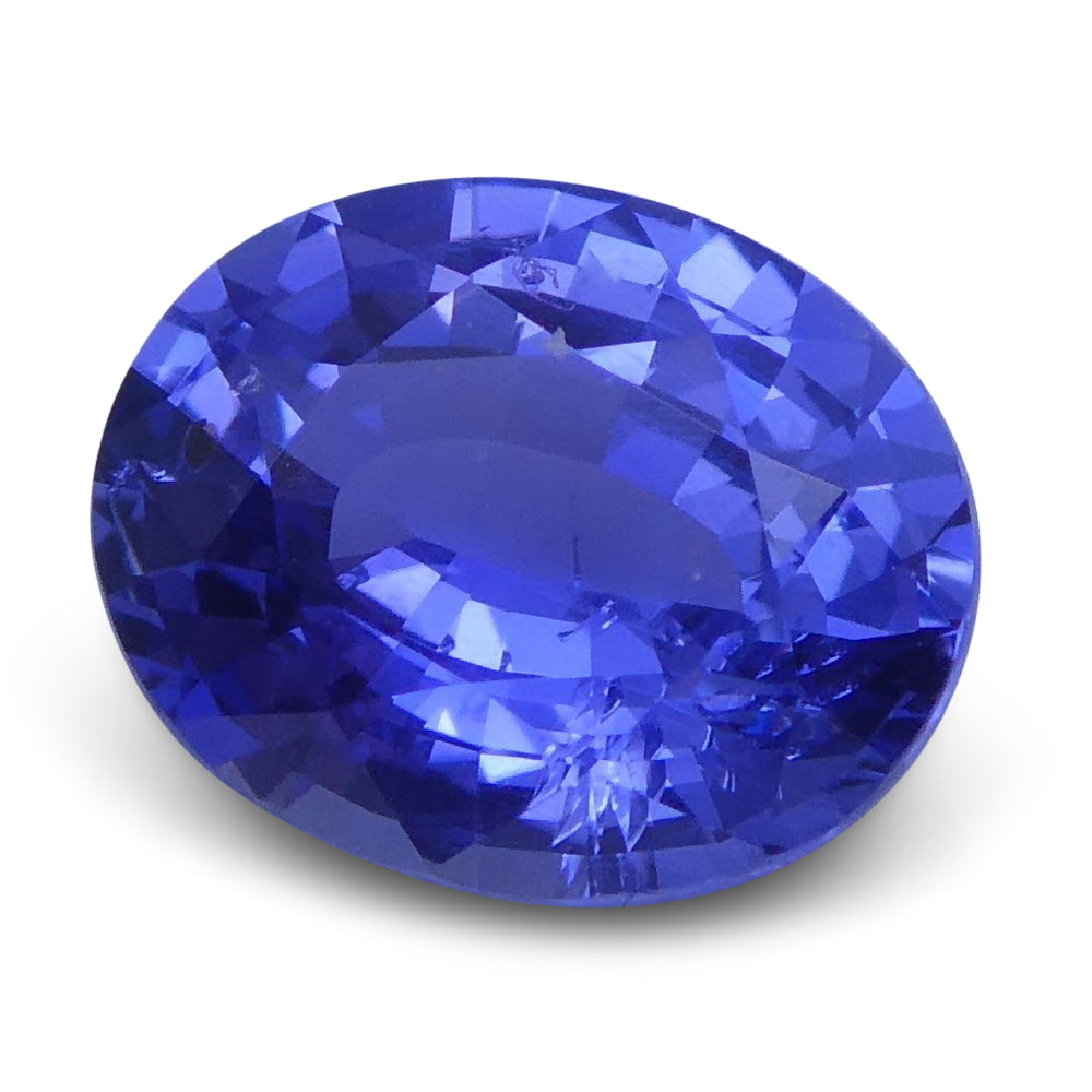 1.31 ct Oval Blue Sapphire IGI Certified Unheated - Skyjems Wholesale Gemstones