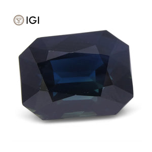 17.16 ct Sapphire Emerald Cut IGI Certified Ethiopian, Unheated - Skyjems Wholesale Gemstones