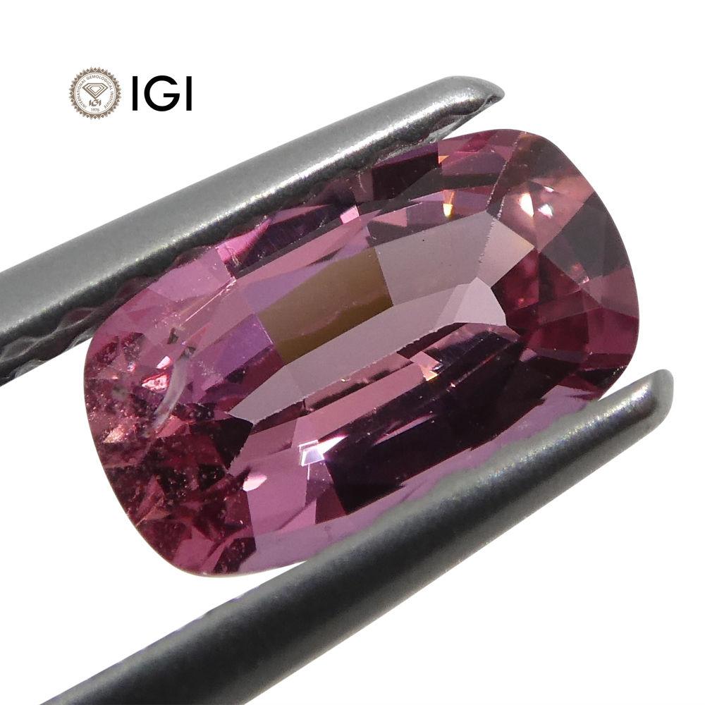 0.96 ct Cushion Pink Sapphire, IGI Certified Canadian gemstone from SkyJems premium colored stone collection