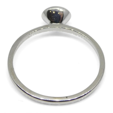 Ruby Stacker Ring set in 10kt White Gold