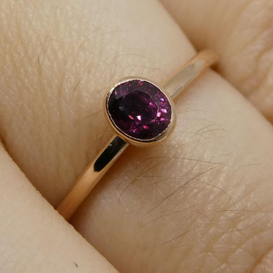 Ruby Stacker Ring set in 10kt Pink/Rose Gold - Skyjems Wholesale Gemstones