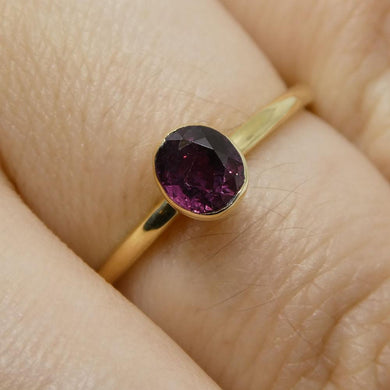 Ruby Stacker Ring set in 10kt Yellow Gold - Skyjems Wholesale Gemstones