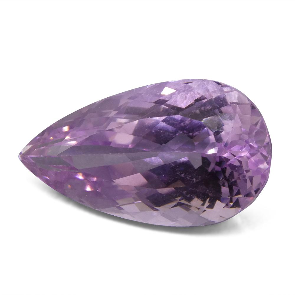 20.79 ct Pear Kunzite - Skyjems Wholesale Gemstones