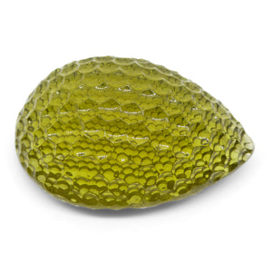 64.54ct Pear Lemon Citrine Fantasy/Fancy Cut - Skyjems Wholesale Gemstones