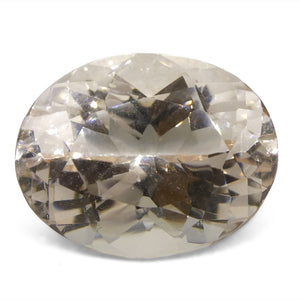 13.69 ct Oval Morganite - Skyjems Wholesale Gemstones
