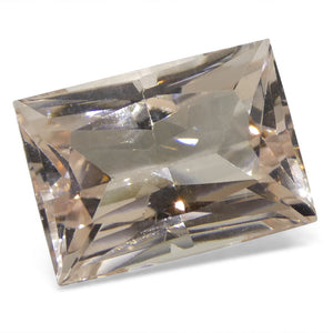 8.16 ct Baguette Morganite - Skyjems Wholesale Gemstones