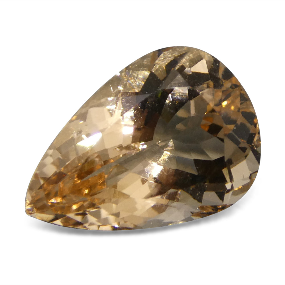 4.27 ct Pear Morganite - Skyjems Wholesale Gemstones