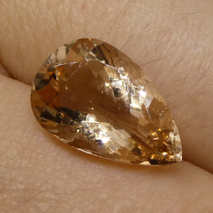 3.65ct Pear Morganite - Skyjems Wholesale Gemstones