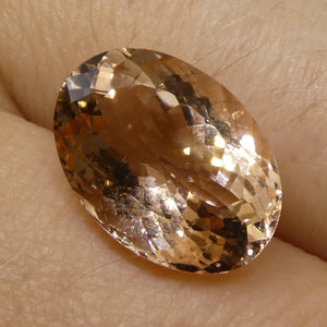5.69ct Oval Morganite - Skyjems Wholesale Gemstones