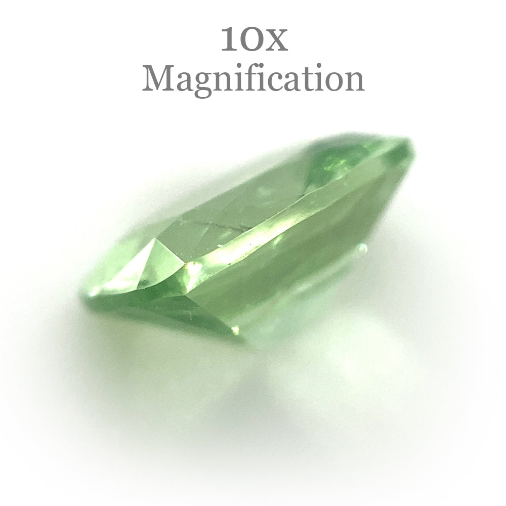 1.96ct Cushion Vivid Mint Green Garnet from Merelani, Tanzania - Skyjems Wholesale Gemstones