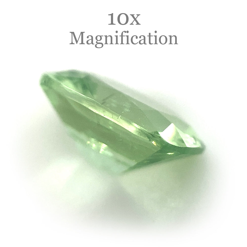 1.96ct Cushion Vivid Mint Green Garnet from Merelani, Tanzania - Skyjems Wholesale Gemstones
