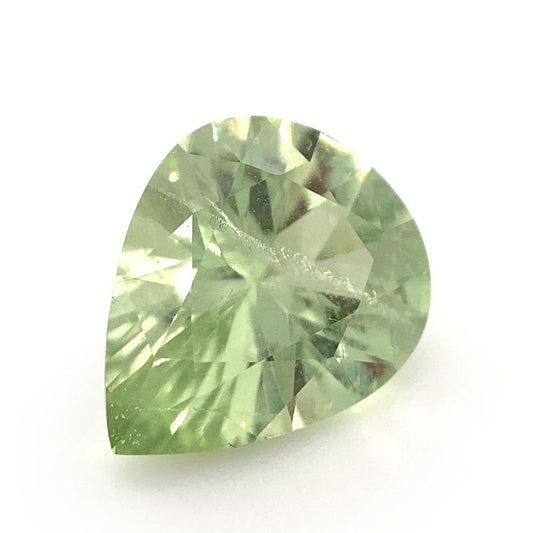 2.22ct Pear Mint Green Garnet from Merelani, Tanzania - Skyjems Wholesale Gemstones