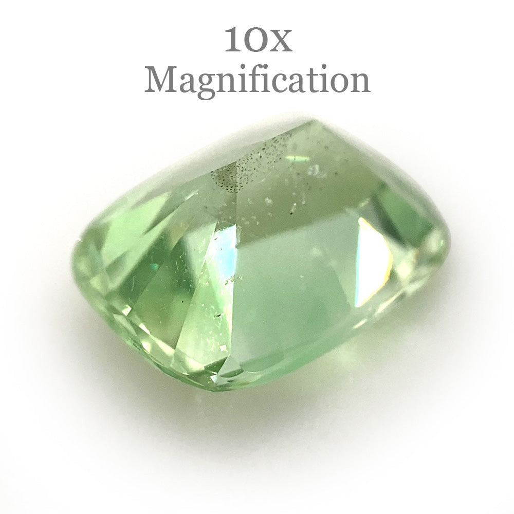 1.65ct Cushion Mint Green Garnet from Merelani, Tanzania - Skyjems Wholesale Gemstones