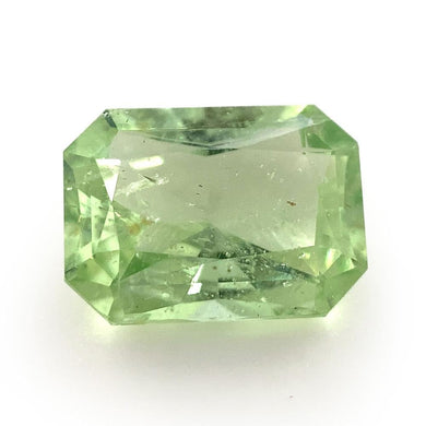 1.69ct Radiant Cut Mint Green Garnet from Merelani, Tanzania - Skyjems Wholesale Gemstones