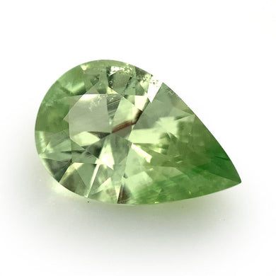 1.61ct Pear Mint Green Garnet from Merelani, Tanzania - Skyjems Wholesale Gemstones