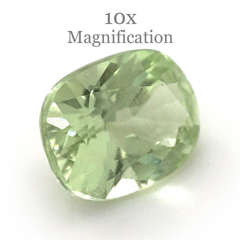 1.67ct Cushion Mint Green Garnet from Merelani, Tanzania - Skyjems Wholesale Gemstones