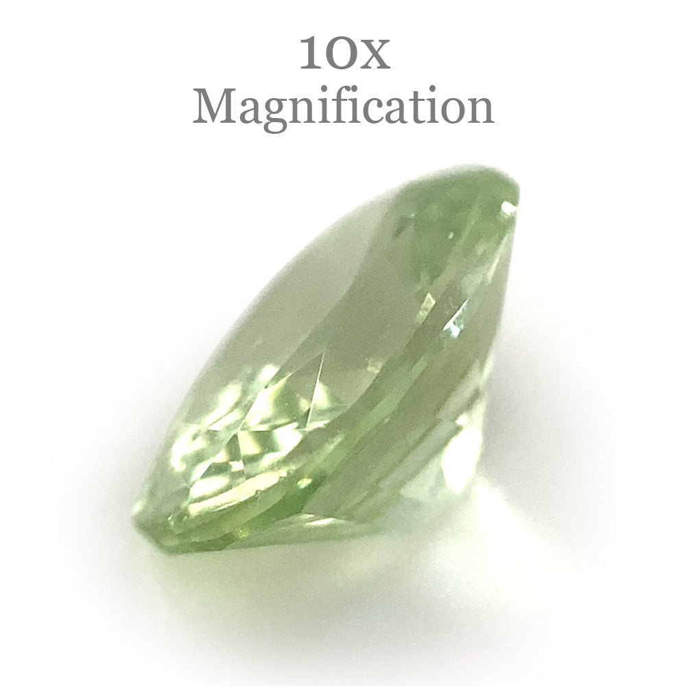 1.67ct Cushion Mint Green Garnet from Merelani, Tanzania - Skyjems Wholesale Gemstones