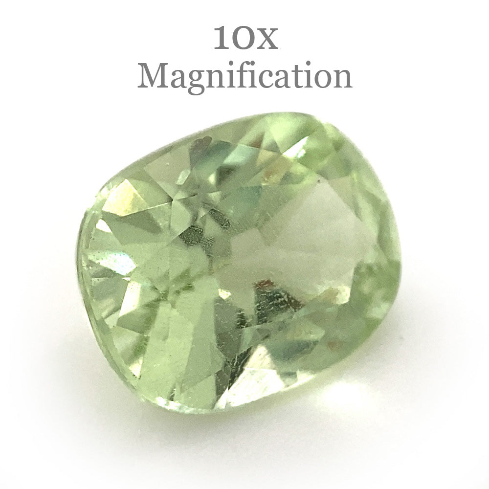 1.67ct Cushion Mint Green Garnet from Merelani, Tanzania - Skyjems Wholesale Gemstones