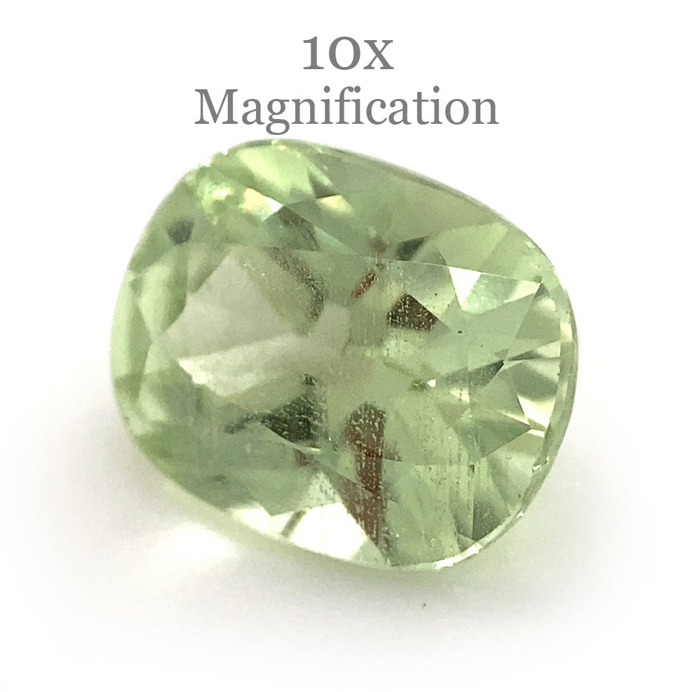1.67ct Cushion Mint Green Garnet from Merelani, Tanzania - Skyjems Wholesale Gemstones