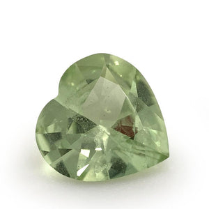 1.75ct Heart Mint Green Garnet from Merelani, Tanzania - Skyjems Wholesale Gemstones