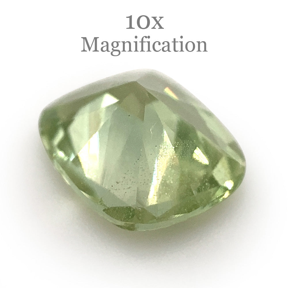 1.66ct Cushion Mint Green Garnet from Merelani, Tanzania - Skyjems Wholesale Gemstones