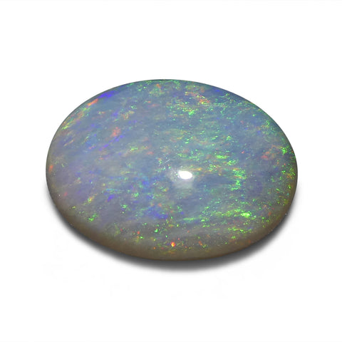 3.49ct Freeform Cabochon White Opal from Australia