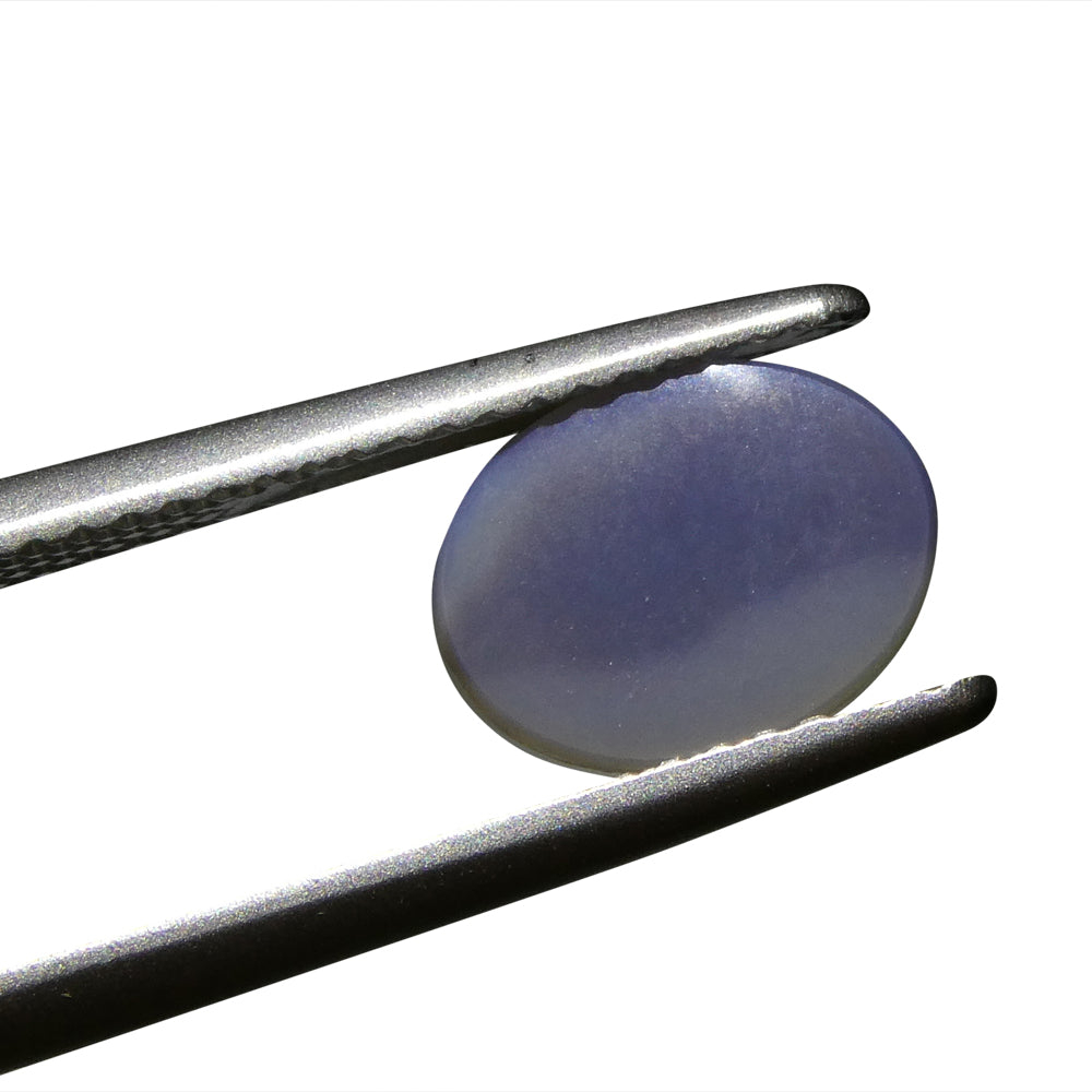1.28ct Grey Australian Opal Cabochon with Play of Color by SkyJems, premium oval gemstone from Down Under