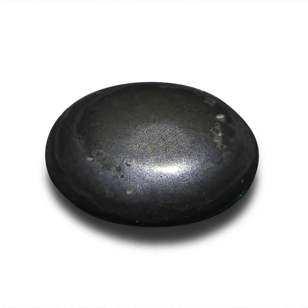 0.9ct Black Opal Cabochon from Australia with Play of Color | Premium Gemstone by SkyJems Canadian Gem Experts